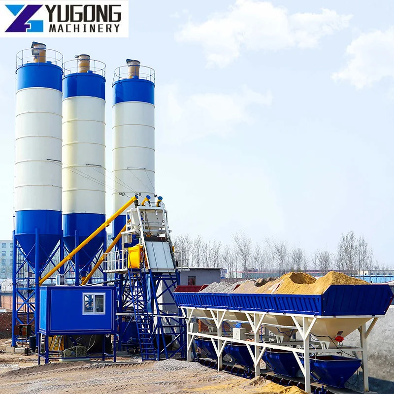 YG Hot Sale Mobile Concrete Batching Plant for Sale / Self Loading Mobile Concrete Mixer Truck / Mobile Concrete Mixing Plant