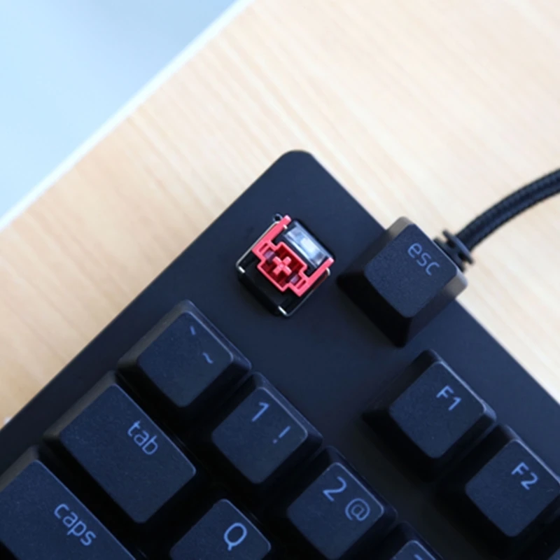 4Pcs V2 Slient Liner Red Switch Hot-Swappable DIY Clicky Linear Optical Switches for razer Huntsman Elite Mechanical Keyboard