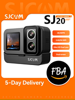 SJCAM SJ20 Action Camera 4K 30fps HDR Camera With Dual Lens 5G WiFi Action Cameras Waterproof Low Light Night Vision Sport Cam