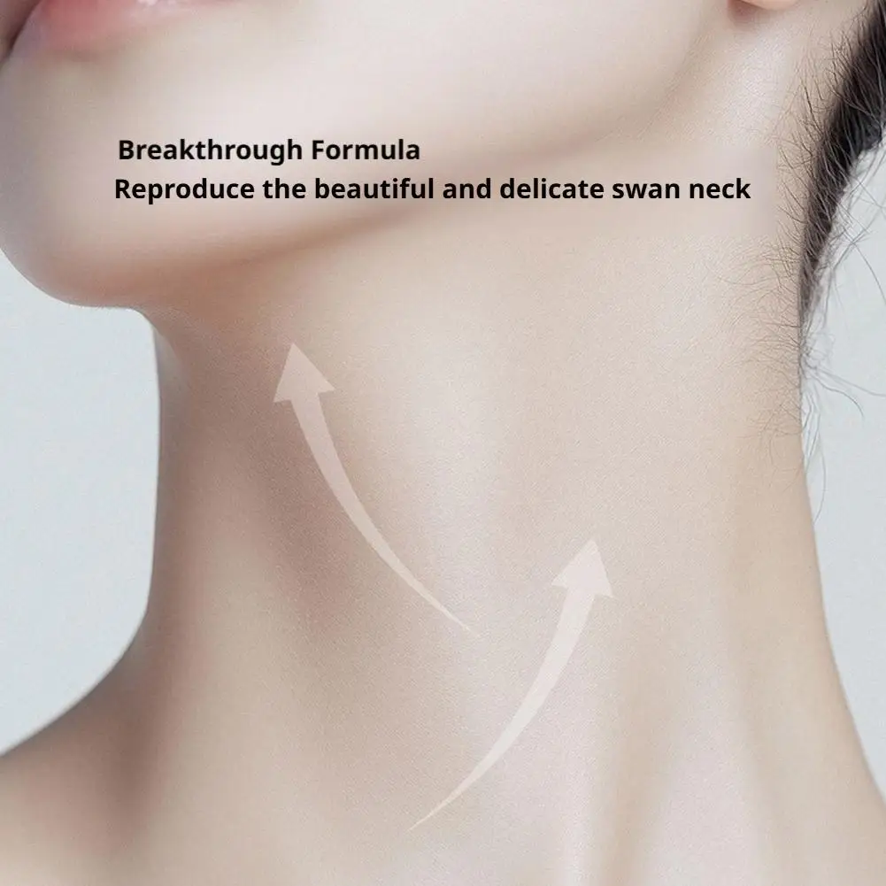 

Women Firming Neck Cream with Roller Moisturizing Tightening Lotion Double Chin Lifting Massage Anti Aging Neck Skin Care