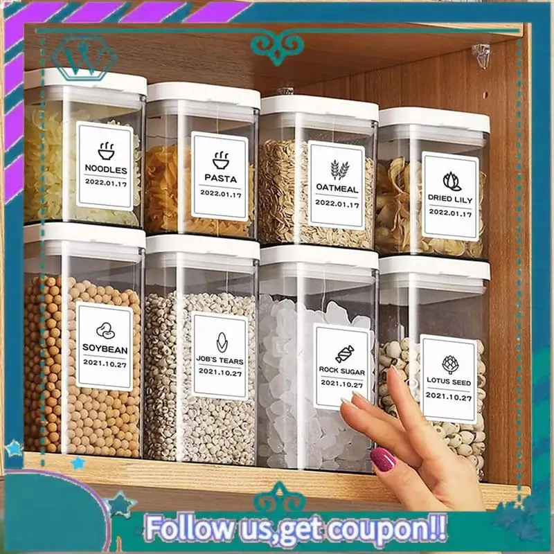 3 Rolls White Label Paper White 50X30mm Compatible For B1 B21 B3S Label Maker Waterproof, Self-Adhesive Label Paper, Easy To Use