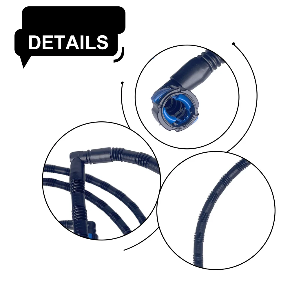 Front Bumper Hose Headlight Washer Non-deformation Wear-resistant Practical Design ABS Plastic As Shown In The Picture