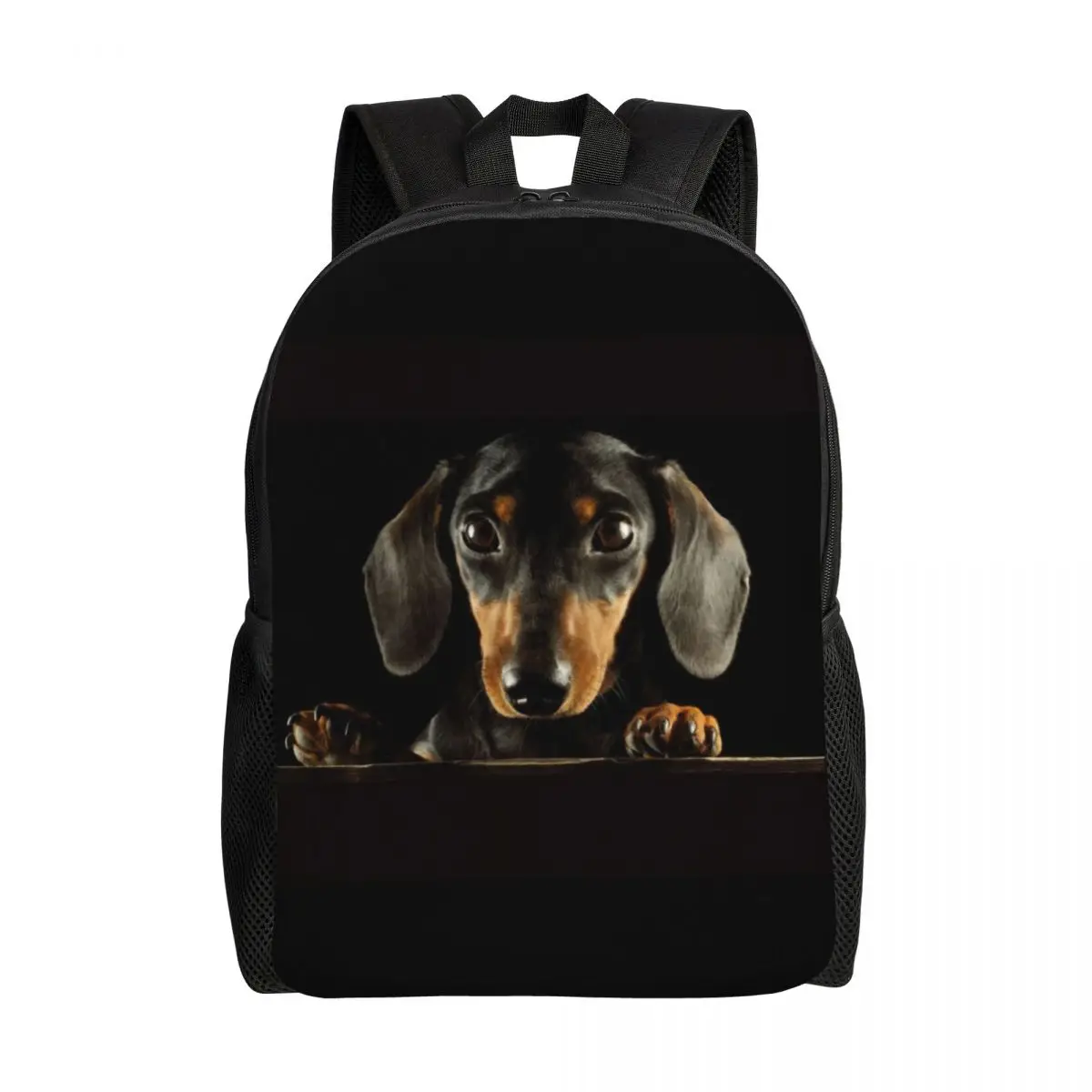 

Cute Dachshund Dog Travel Backpack Women Men School Computer Bookbag Puppy Pet College Student Daypack Bags