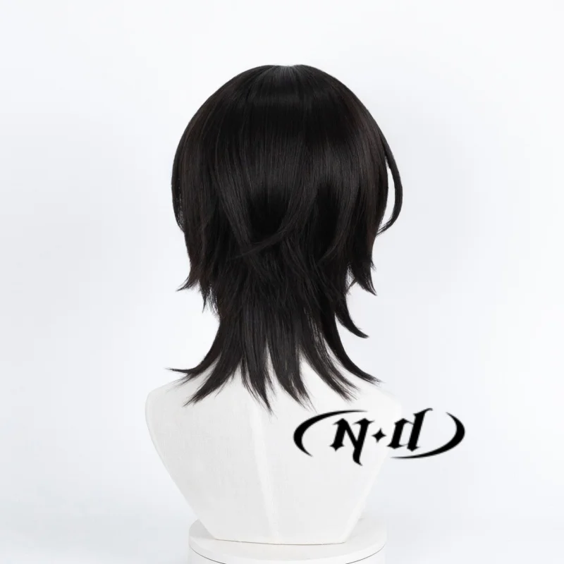 ND Naihe ذكر تأثيري الباروكات Touqi Guaitan لعبة تأثيري خصلات الشعر المستعار ل كوميك كون كوزر زي موضوع حفلة مقاومة للحرارة الاصطناعية