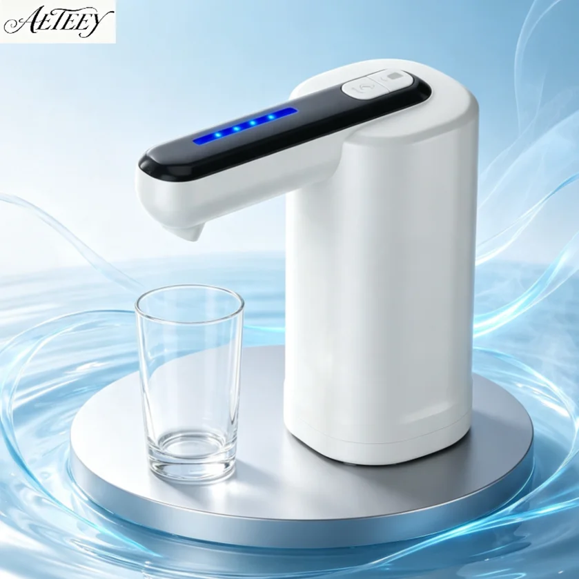 Smart Electric Water Dispenser Dual Pump Powerful Automatic Water Pump for Water Bottle Home Office Use