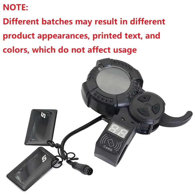 72V LCD Display Dashboard Meter Kit for Zero 8 9 10 8X 10X 11X Electric Scooter Display with Card Swiping Function HOT
