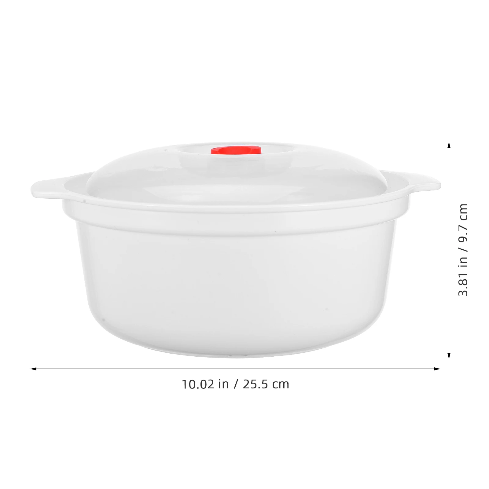 

Microwave Cooking Container Thickened Rice Containers Heating Box for Soups Cereal Oatmeal Veggies Porridge Healthy Dishes