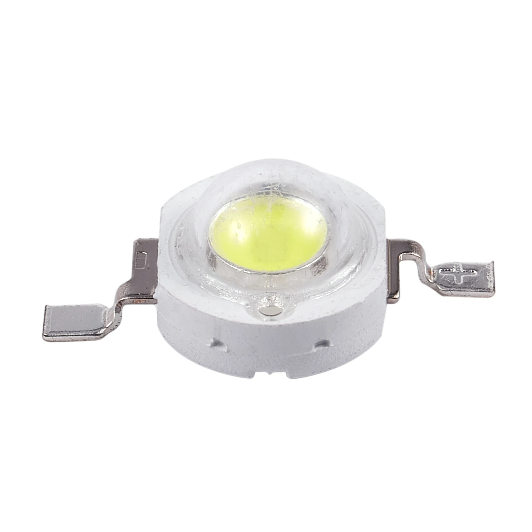 LICE-40 個ハイパワー 2 ピン 3W 白色 LED ビーズエミッター 170-190Lm 6000K