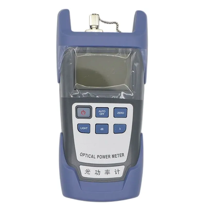 NEW Handheld  Fiber Optical Power Meter -70 ~ +10dBm 10km With FC/SC Adapter Wavelength range 800-1700 nm Special Sale