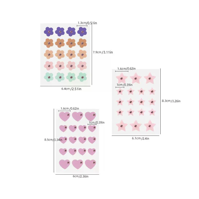 Colorful Acne Patch Skin Care Sticker Concealer Facial Spot Beauty Makeup Tool