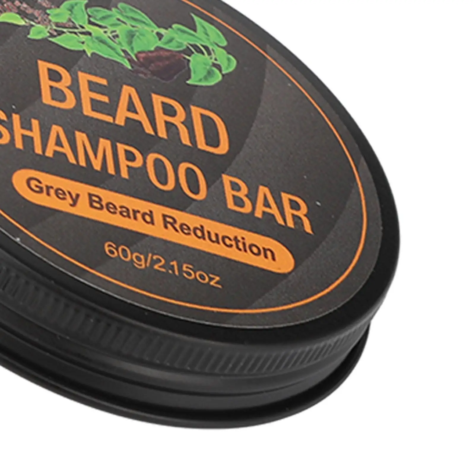 Beard Shampoo Bar 60g - Reduce Gray Hair, Enhance Growth & Circulation with Polygonum Multiflorum Soap for home Use