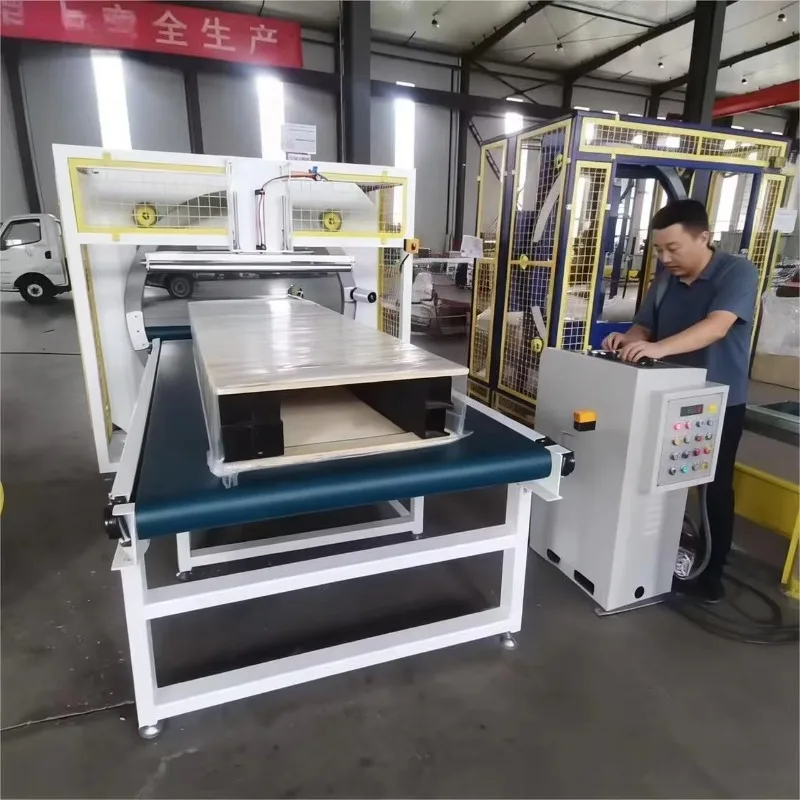 Automatic Horizontal Stretch Orbital Wrapping Machine Wrapping Machine Orbital Stretch Film Wrapper Doors Customize