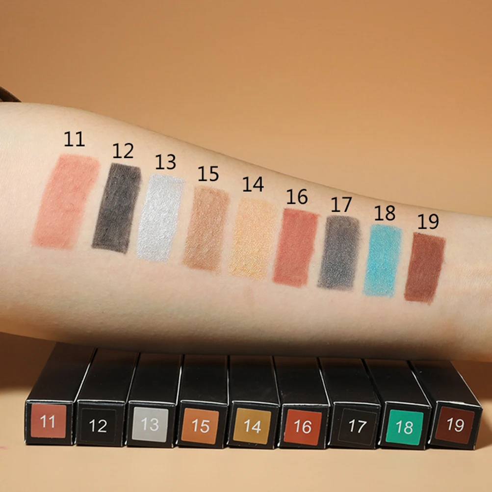 Private Label 19-Color Matte Lip Liner Waterproof Multi-Functional Highly Coloring Long-Lasting Custom Logo Makeup Cruelty Free