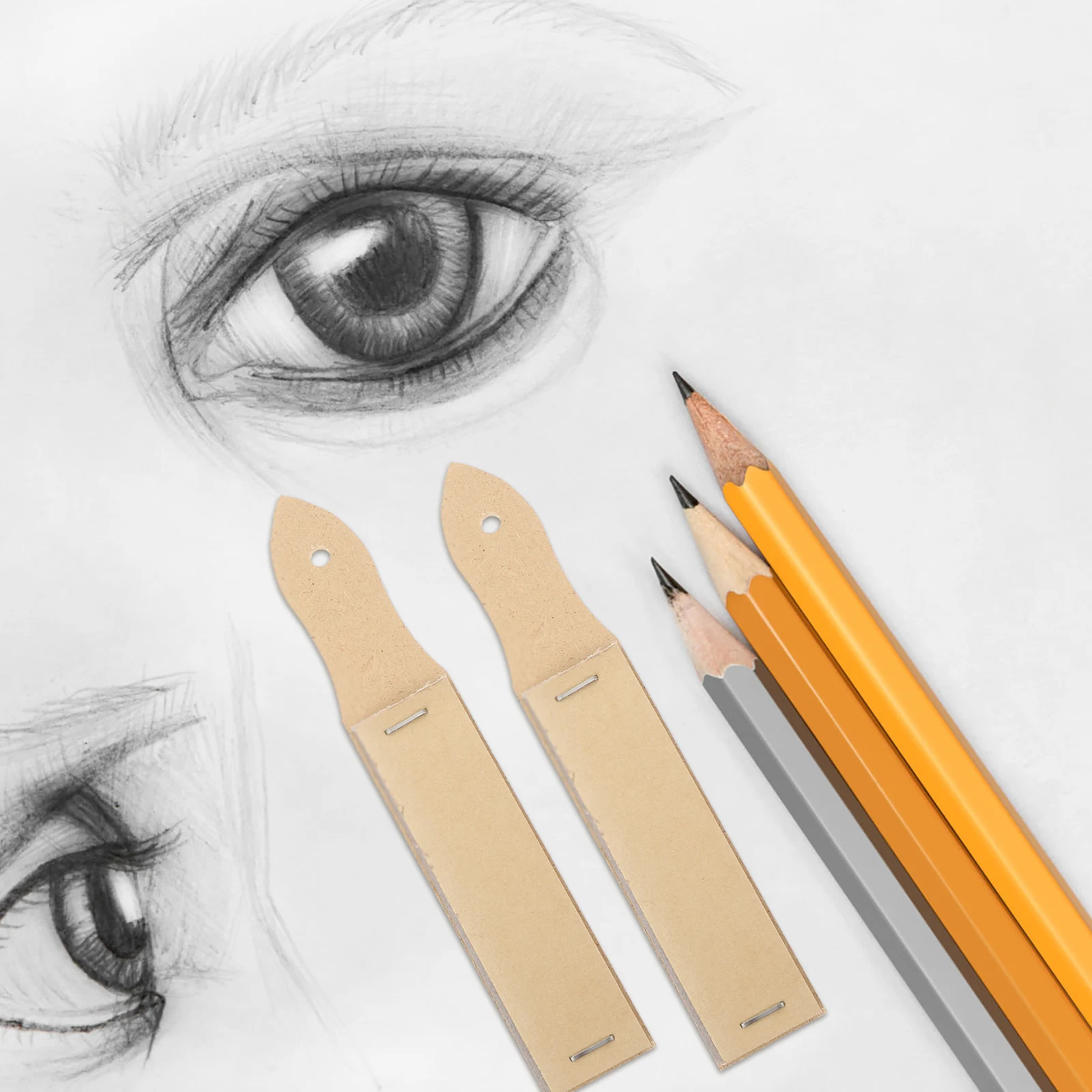 5 قطعة لوحة ورق الصنفرة لطالب الفنان رسم رسم العرض قلم رصاص الصنفرة أداة فنية رسم اللوحة
