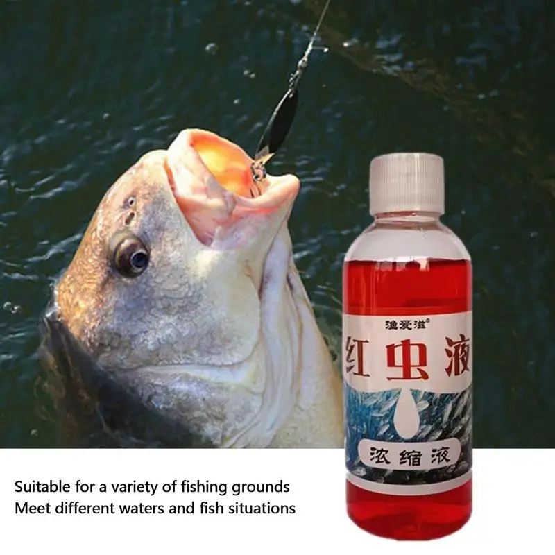 100ml High Concentrated Fish Additive Attractant Natural Fish Additive Scent For Salt Water Trout Cod Crap Anglers