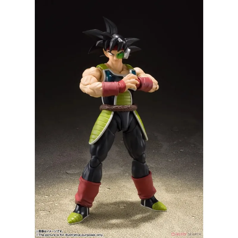 

In Stock BANDAI Dragon Ball Z Bardock Father of Goku SHF S.H.Figuarts Action Figure Models Anime Collection