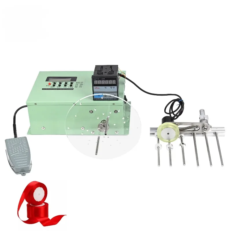 Small Lace Ribbon Flat Wire Flexible Braided Belt Automatic Electric Winding Harness Cable Harness Winding Machine