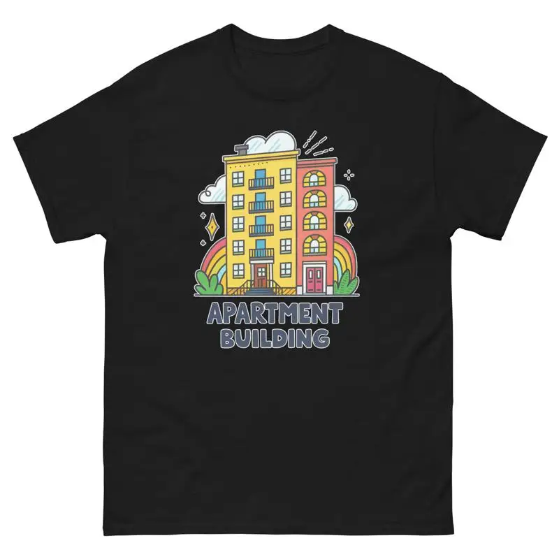 

Apartment Building Object Place Item Urban T Shirt