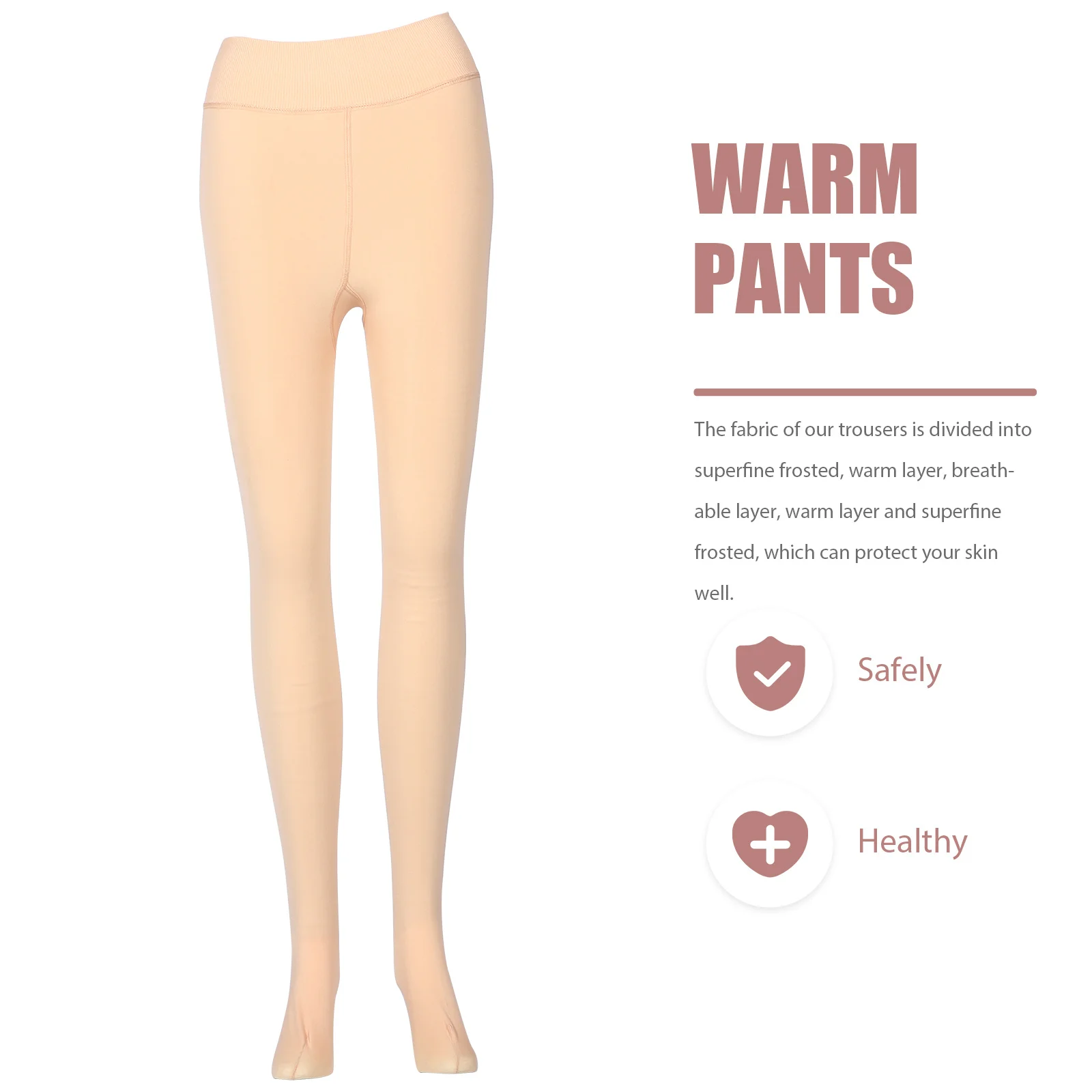 

Warm Leggings For Women Winter Thick High Waist Thermal Tights Fleece Lined Stretch Yoga Pants Women Winter Leggings