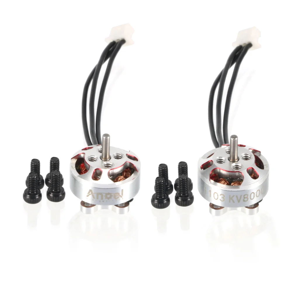 4PCS Uangel A1103 1103 8000KV Brushless Micro Motor 2‑3S 9N12P For 1.6‑3Inch Whoop Small FPV Drone