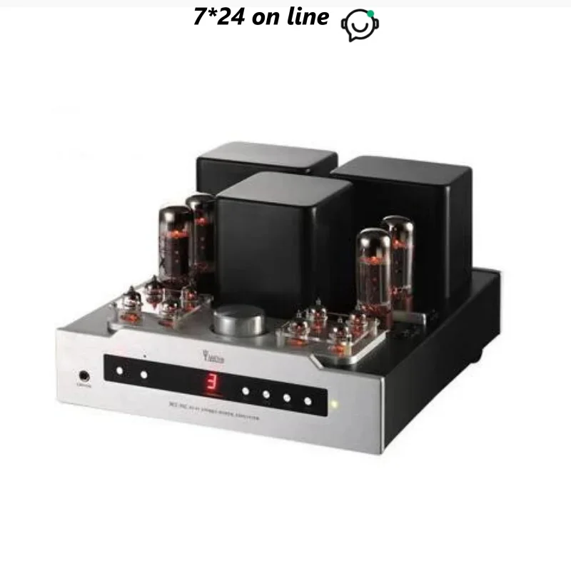 J-008 YAQIN MS-30L Integrated Vacuum Tube Amplifier SRPP Circuit EL34B*4 TR/UL Class AB1 with Headphone Amp 2x50W 110V/220V