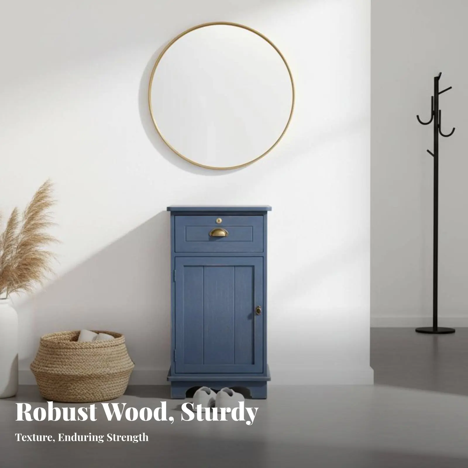 mueble-de-noche-estrecho-de-diseno-retro-con-cajon-acabado-envejecido-y-funcion-antivuelco-para-sala-de-estar