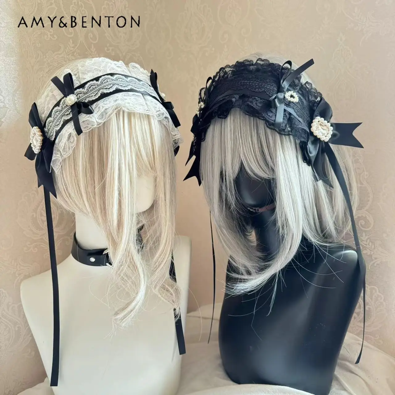 

Japanese Mine Series Mass-produced Head Band Lolita Harajuku Hair Accessories Subculture Gothic Maid Style Headbands for Women