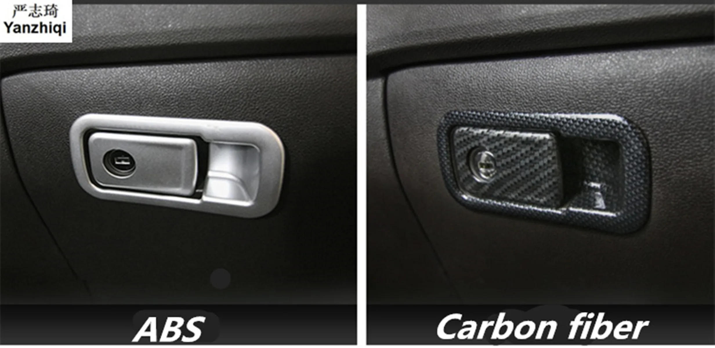 

ABS 2 шт/уп, перчаточный ящик, переключатель, декоративные блестки, копилот, перчаточный ящик, коробка переключения, автомобильная наклейка для 2017 2018 Volkswagen VW Atlas