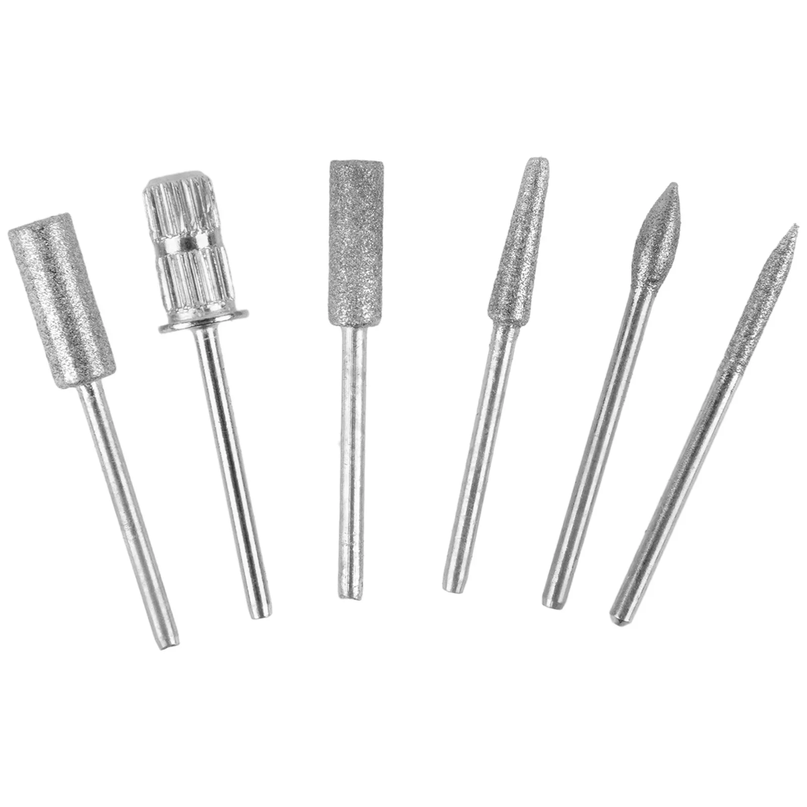 Brocas para lima de uñas eficientes y precisas, 12 Uds., puntas para cortar cutículas eléctricas con cabezales de molienda de Metal para mejores resultados