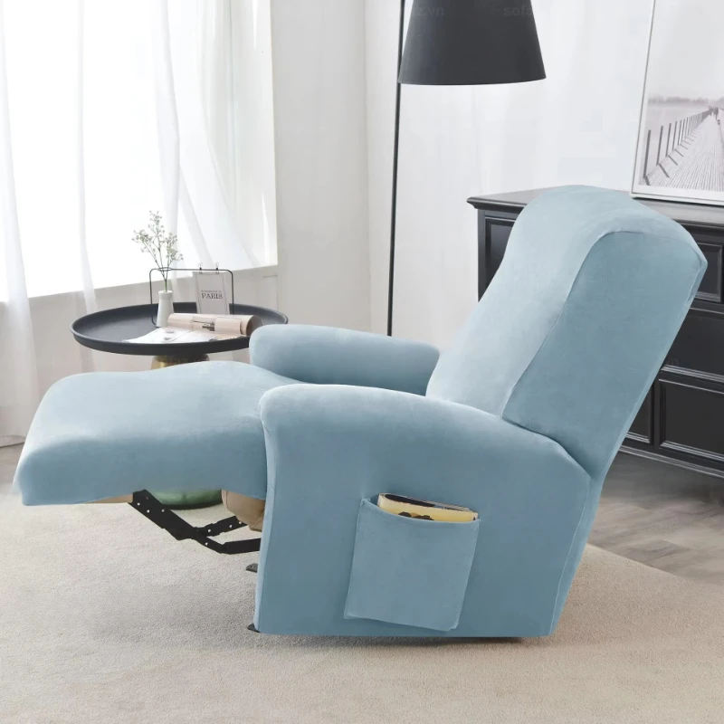

Fabric-decorated smart single sofa, high-end modern
