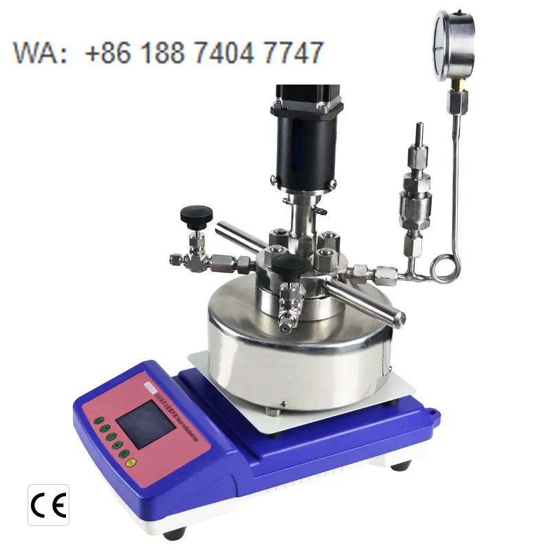 250ml High Pressure Stainless Steel Industrial Batch Reactor with Magnetic Stirrer