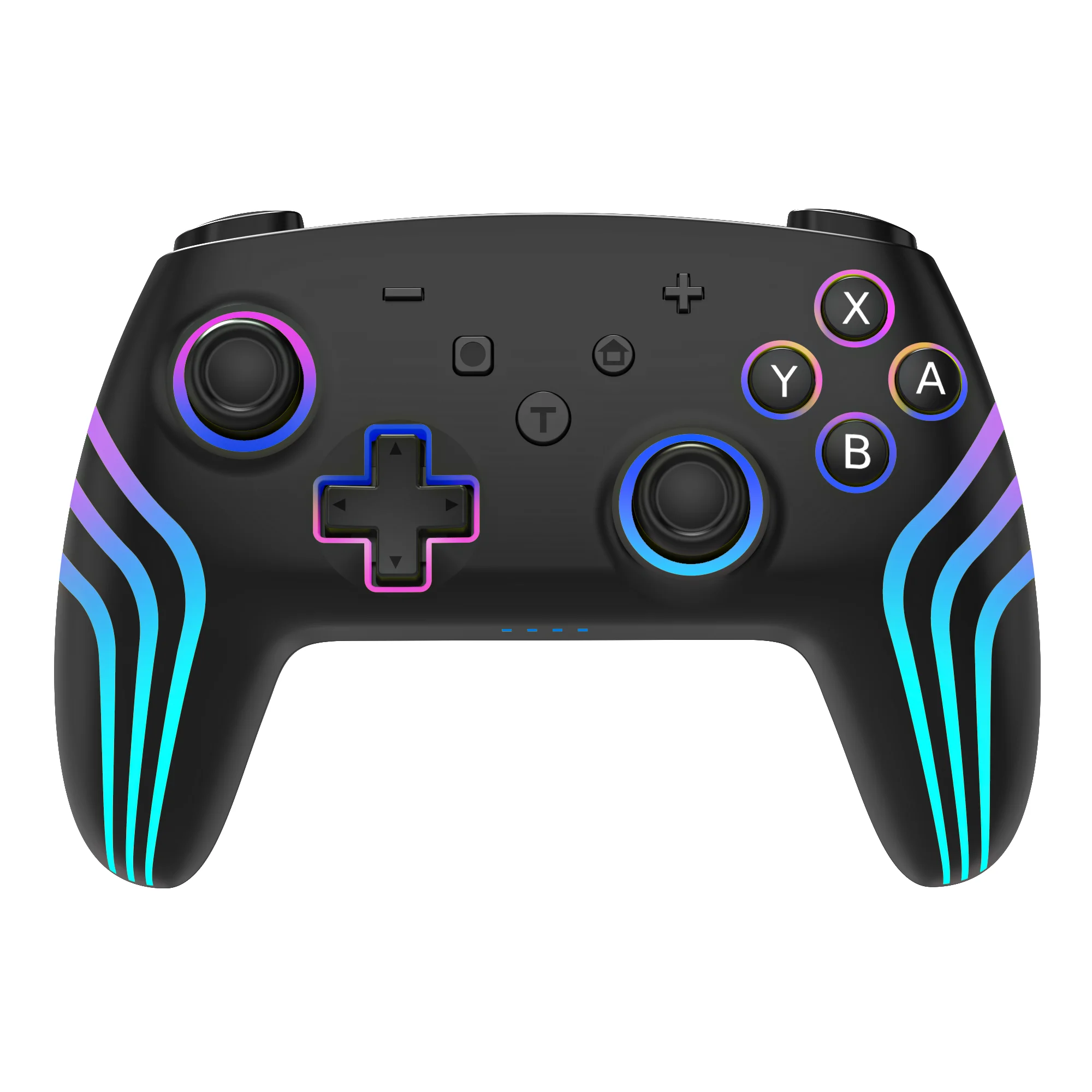 Wireless Controller SZ-933B for Nintendo Switch Lite with Six Axis Gyro Sensor,3D Joystick Calibration&RGB Colorful Light