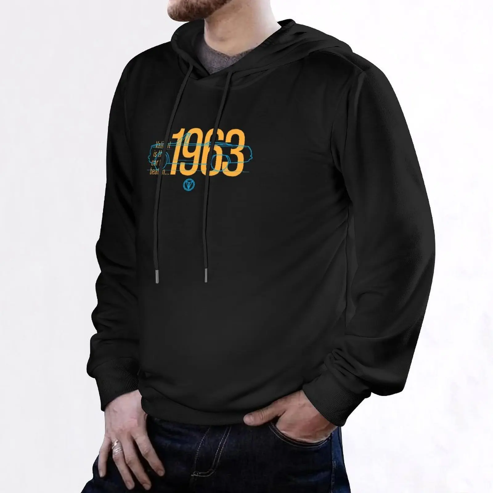 1963 Valiant (Convertible) - The Car to Beat Hoodie blouse men's sweat-shirt anime clothes autumn graphic hoodie