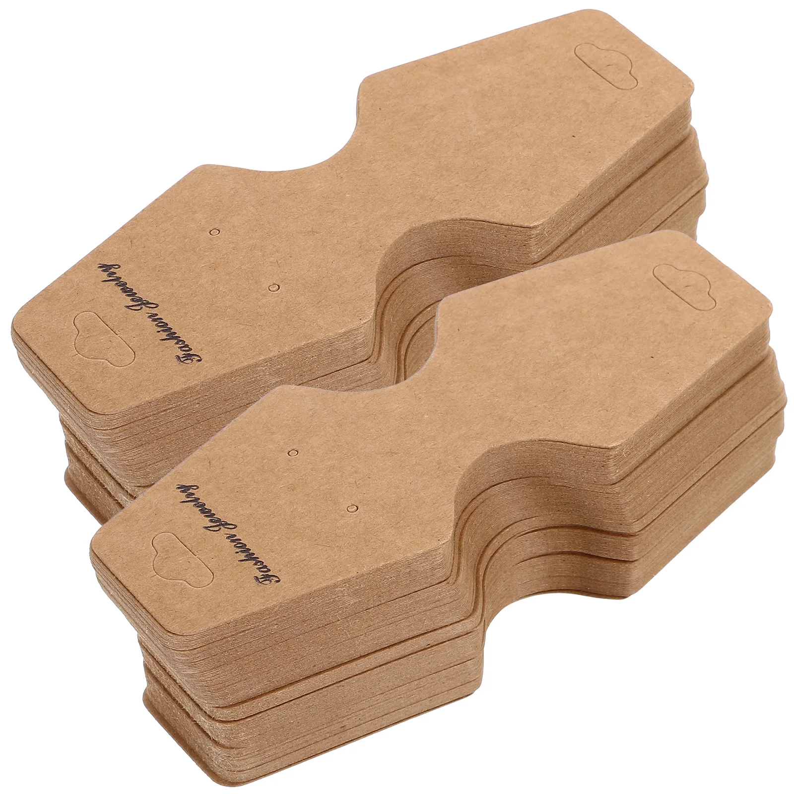 

PVC Matte Cards 5x12.5cm White Lightweight Jewelry Packaging DIY Earrings Necklace Bracelet Display Supplies Small