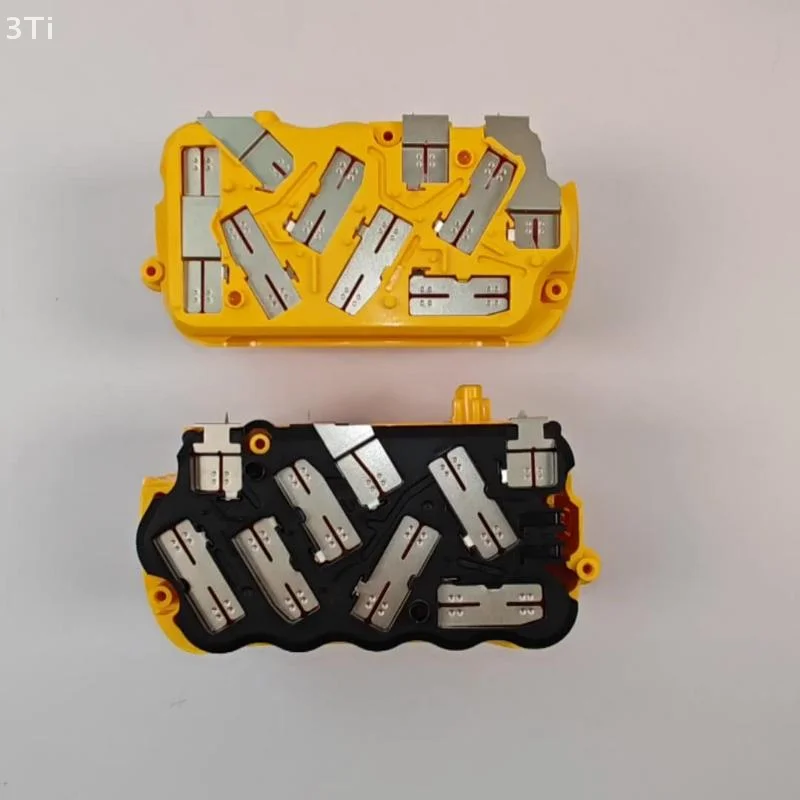 مجموعة بطارية ليثيوم أيون PCBA BMS FlexVolt 20V 60V مع ورقة النيكل، وعلبة بطارية DCB609 وحامل الخلية