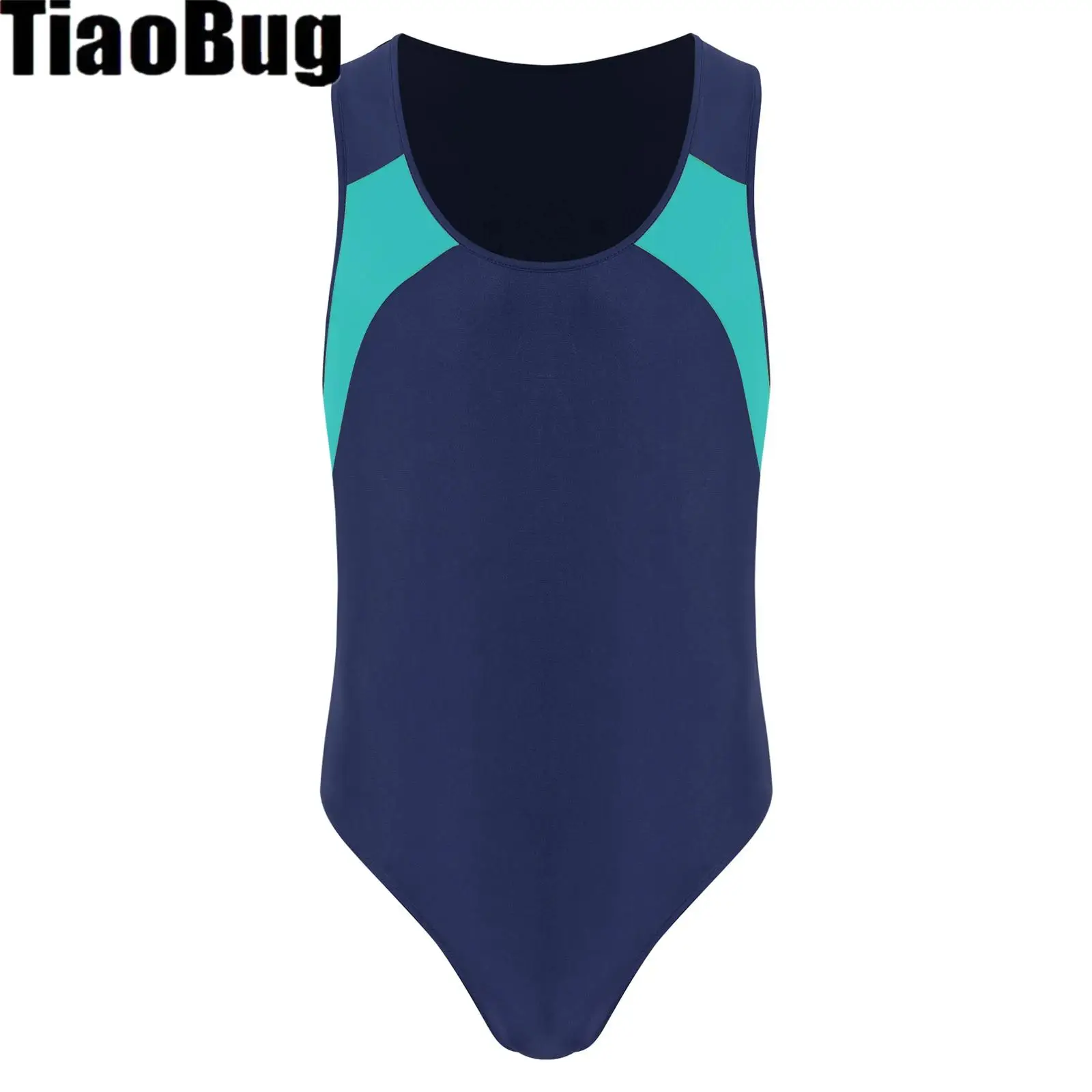 

Мужской сексуальный боди на бретелях без рукавов с U-образным вырезом, борцовский трико, корректирующее белье, бандаж, гимнастический комбинезон для фитнеса