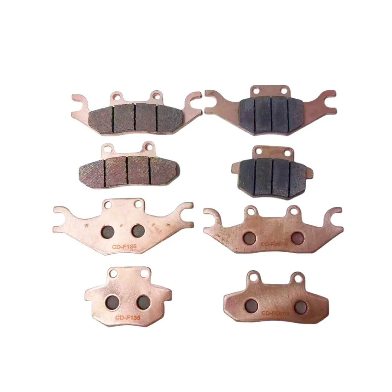 

4 Pairs Front and Rear Sintered Brake Pads 15106010060 15106010080 For ODES 650 800 1000 ATV UTV Pathcross Troxus Dune