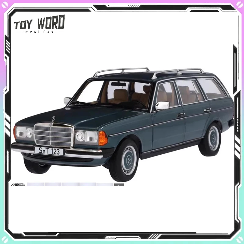 

Genuine Mercedes-Benz 200 T-Model 1980-1985 1:18 Diecast Metal Car Model High Simulation Classic Collection Toy for Collectors