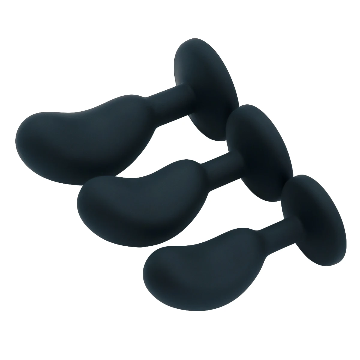 المكونات الشرج 3 حجم سيليكون سدادة المؤخرة محفز Analplug الجنس لعب جهاز تدليك للبروستاتا بوتيسد الجنس لعب للرجال النساء الأزواج #5