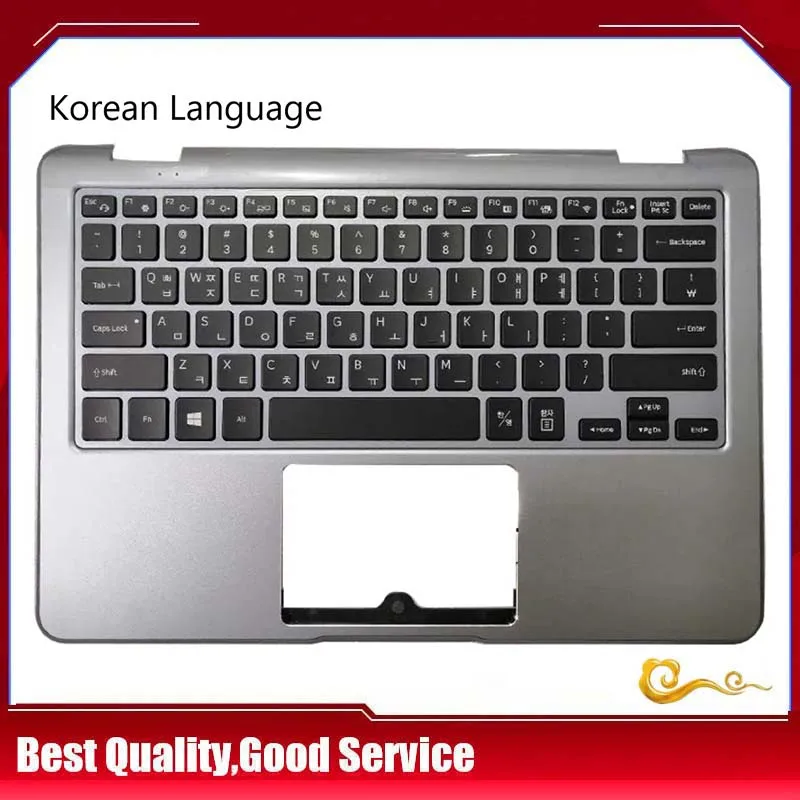 

YUEBEISHENG New/Org For Samsung Notebook 7 Spin 13.3" NP730QAA 730QAA palmrest KR Korean keyboard upper cover Backlight