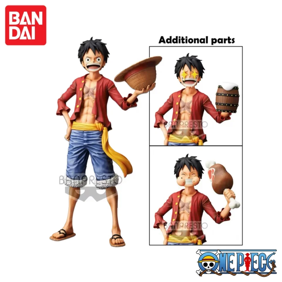 

In Stock 100% original Bandai Banpresto One Piece Grandista Nero 27Cm Luffy Pvc Action Figure Model Toys for Man Wholesale