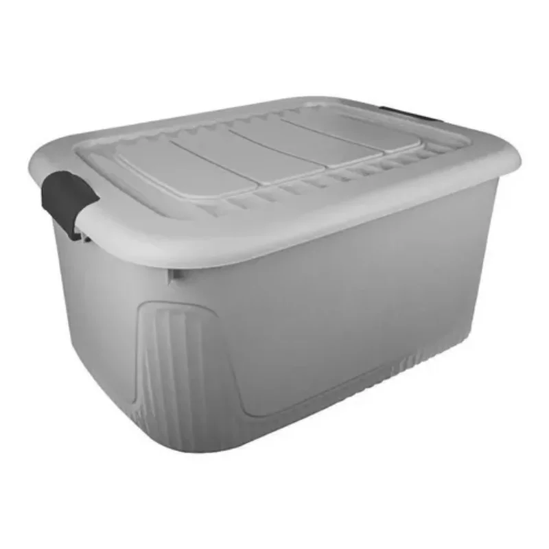 50 Liter Container Organizer Box With Lid And Wheels Boxes,Boxes and Baskets Decorative Boxes