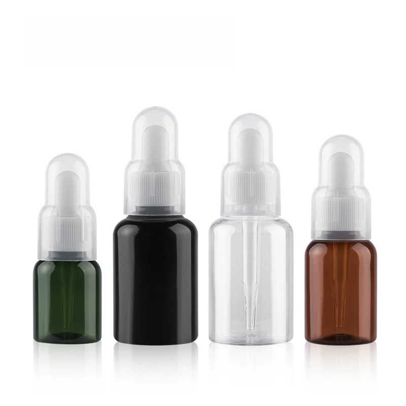 

30/50/100pcs/lot 25ml 35ml 50ml Essential Oil Bottle Dropper Milk Tube Type Environmental Essence Tea Bottles Wholesale