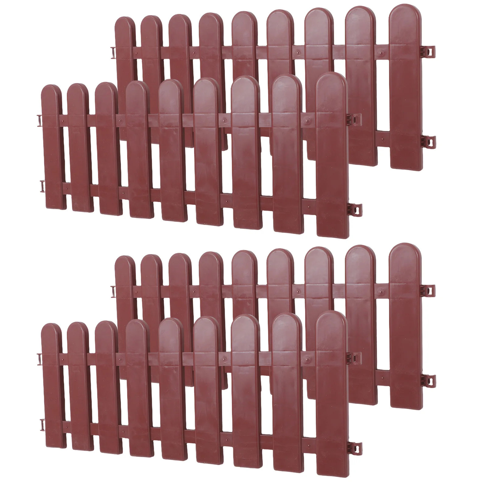

4pcs Small Animal Fence Tortoise Enclosure Turtle Playpens Garden Edging Border Lawn Garden Fence Decorative Landscape Border