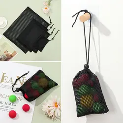 Outdoor Multi Purpose Home Laundry Bag Storage Bag Stuff Sack Mesh Drawstring Bag