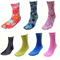 Summer Adult Children's Colorful Lycra Light Thin Diving Socks Snorkeling Surfing Swimming Sandbeach Stockings