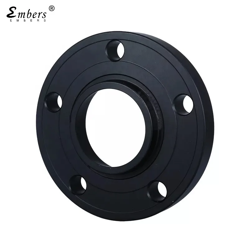 Embers Aluminum Wheel Spacers 5x112 CB 66.6mm Rims Adapters For Mercedes Benz Audi BMW Forged Aluminum Alloy 2 Pieces (1 Pair)