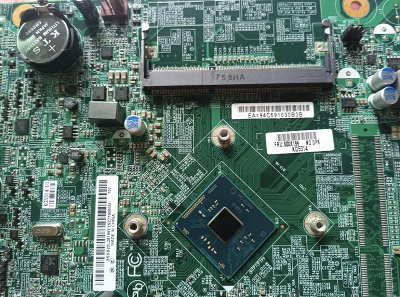 

J3060 00XK192 for Lenovo H5010 M93P IBSWME BSWD-LM2 V1.0 Mainboard 100%tested fully work