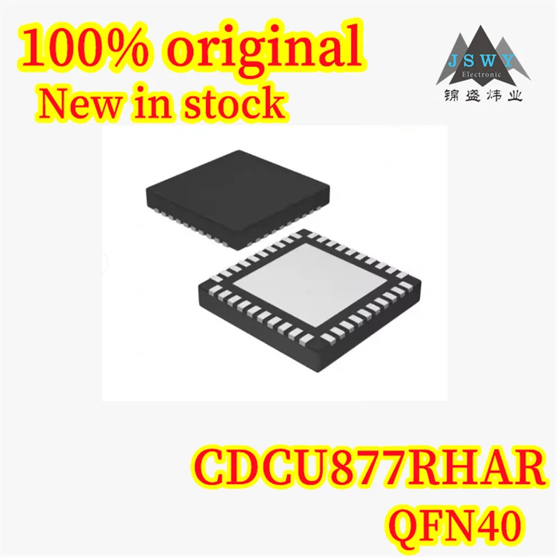 

(1/5PCS) CDCU877RHAR CDCU877 QFN40 Original Brand New Clock Driver Chip In Stock Fast Delivery