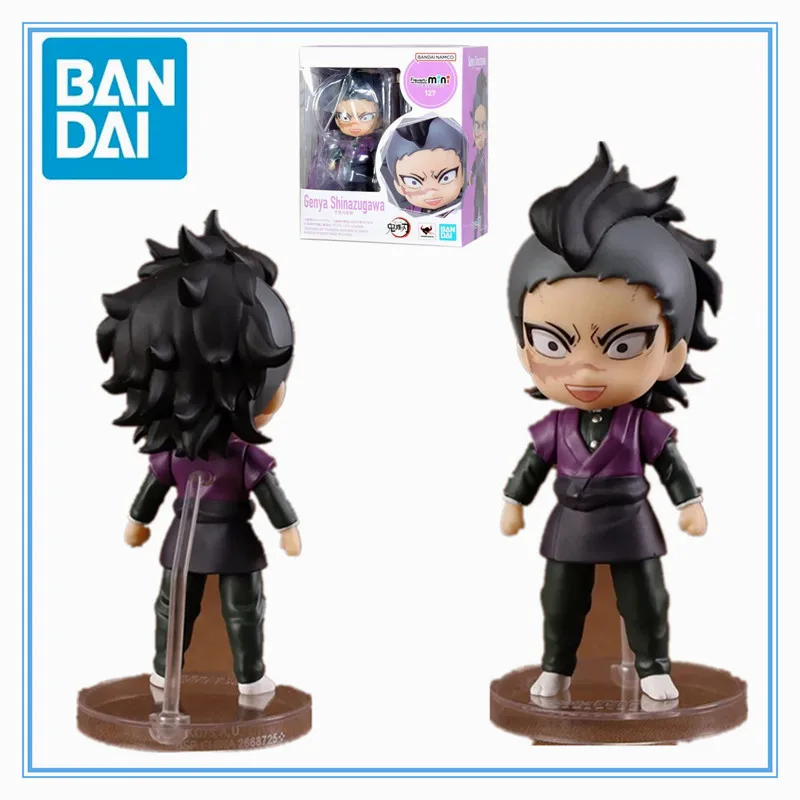 

Original Genuine Bandai Anime Demon Slayer Genya Shinazugawa Figuarts Mini Model Toys Action Figure Gifts Collectible Ornaments